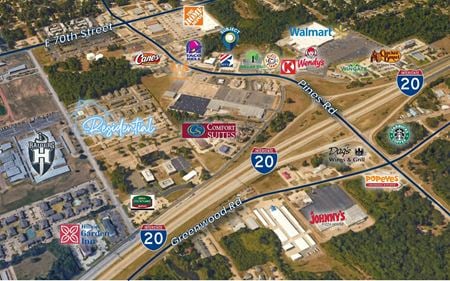 VacantLand space for Sale at 0 Pines Road in Shreveport