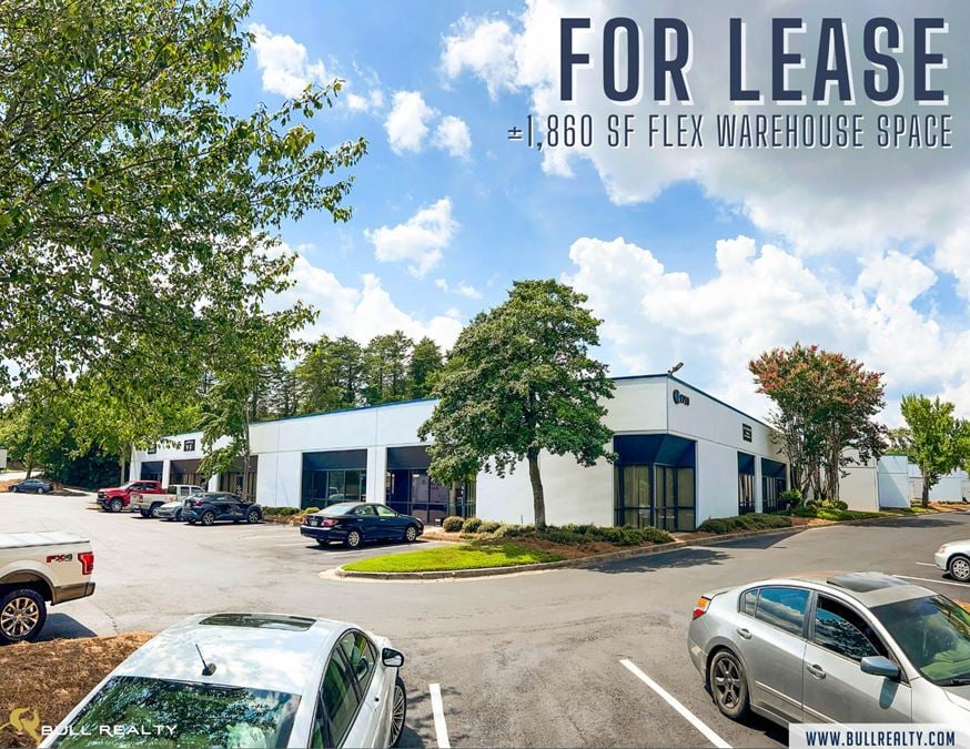 ±1,860 SF Flex Warehouse Space