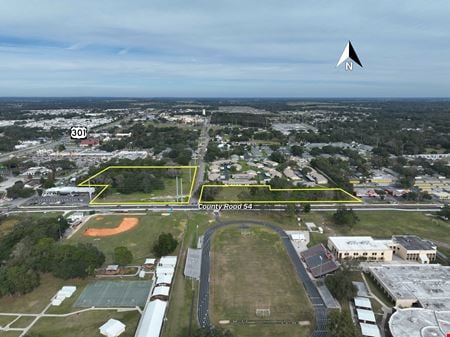 VacantLand space for Sale at Eiland Blvd (CR 54) and Dairy Road, (north east and north west corners) in Zephyrhills