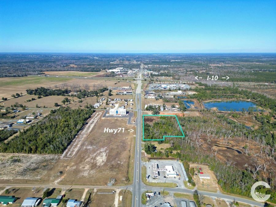 3.58 Acres Commercial Tract I-10 SR71