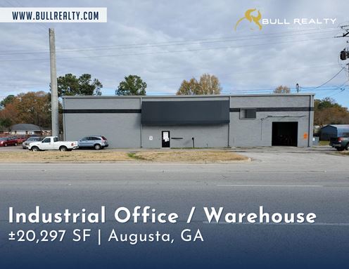 ±20,297 SF Industrial Office/Warehouse in Augusta, GA