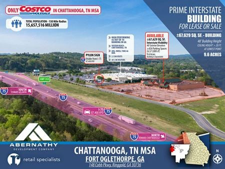 Retail space for Rent at 350 Cobb Parkway in Ringgold