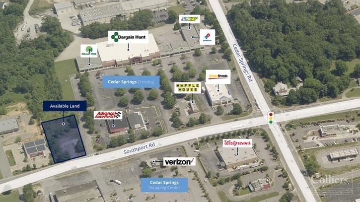 Land Parcel Available Adjacent to Cedar Springs Crossing