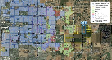 VacantLand space for Sale at Shaw & Thompson Avenues in Clovis