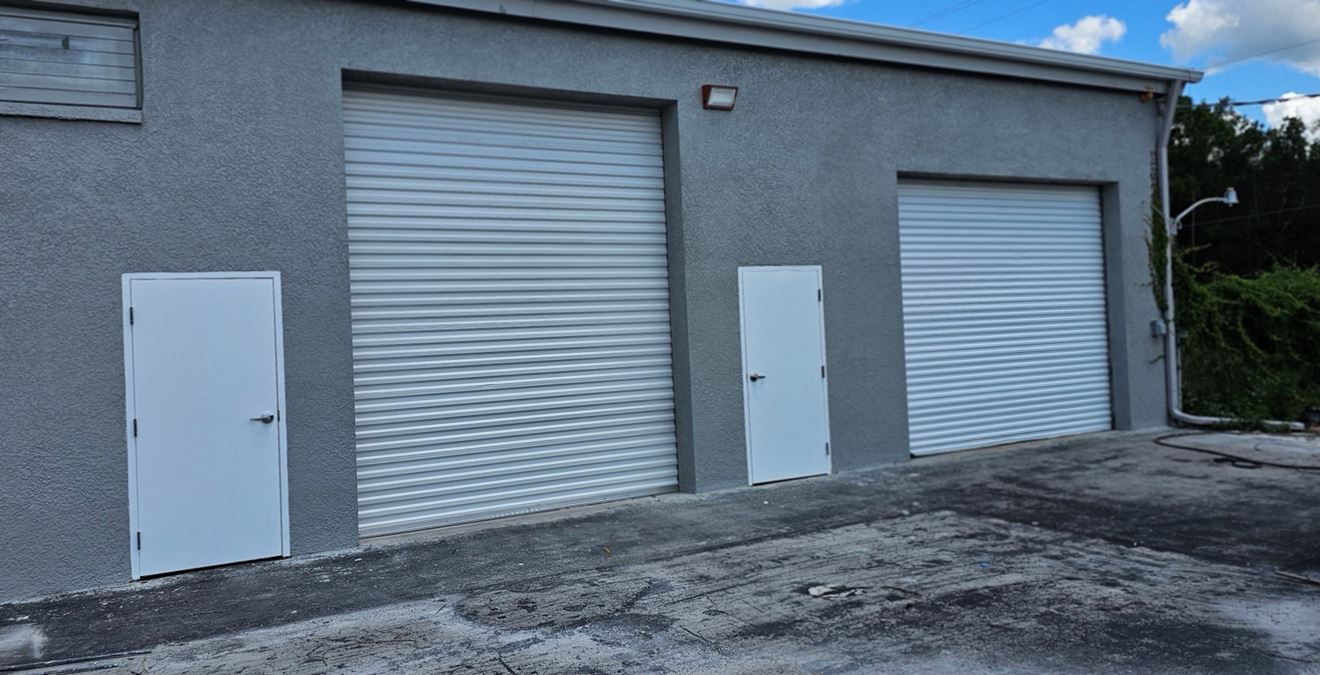 Flex Space with Outdoor Storage Available For Lease