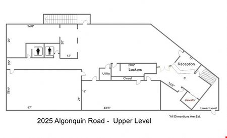 Photo of commercial space at 2025 E Algonquin Rd (2nd Floor) in Algonquin