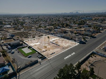 Photo of commercial space at 5019-5057 E Owens Ave in Las Vegas