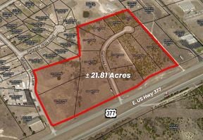 21+ Acres at Gateway Hills & E Hwy 377