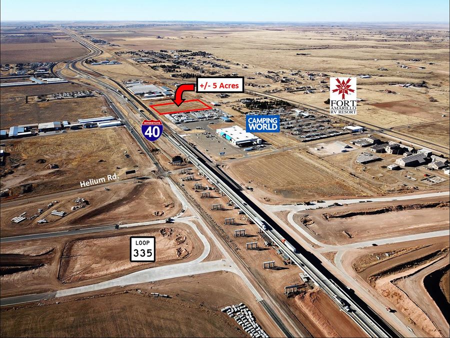 Land Available: I-40, West of Loop 335