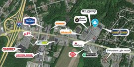 Pad Sites at Shaw's Plaza