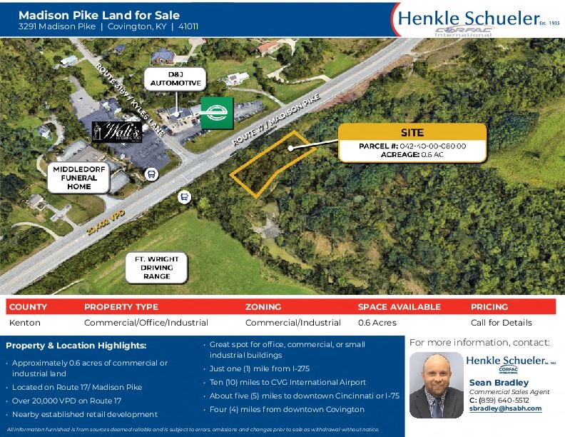 Madison Pike Land for Sale