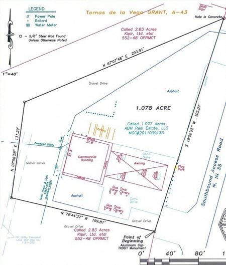 VacantLand space for Rent at 1520 Interstate 35 North Frontage Road in Waco