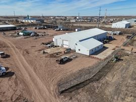 ±12,500 SF Shop(s) | Fenced and Stabilized ±5.53 Acre Yard