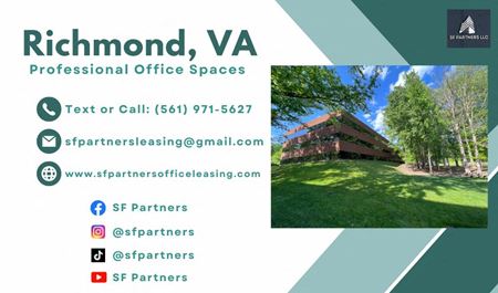 Office space for Rent at 812 Moorefield Park Drive in Richmond
