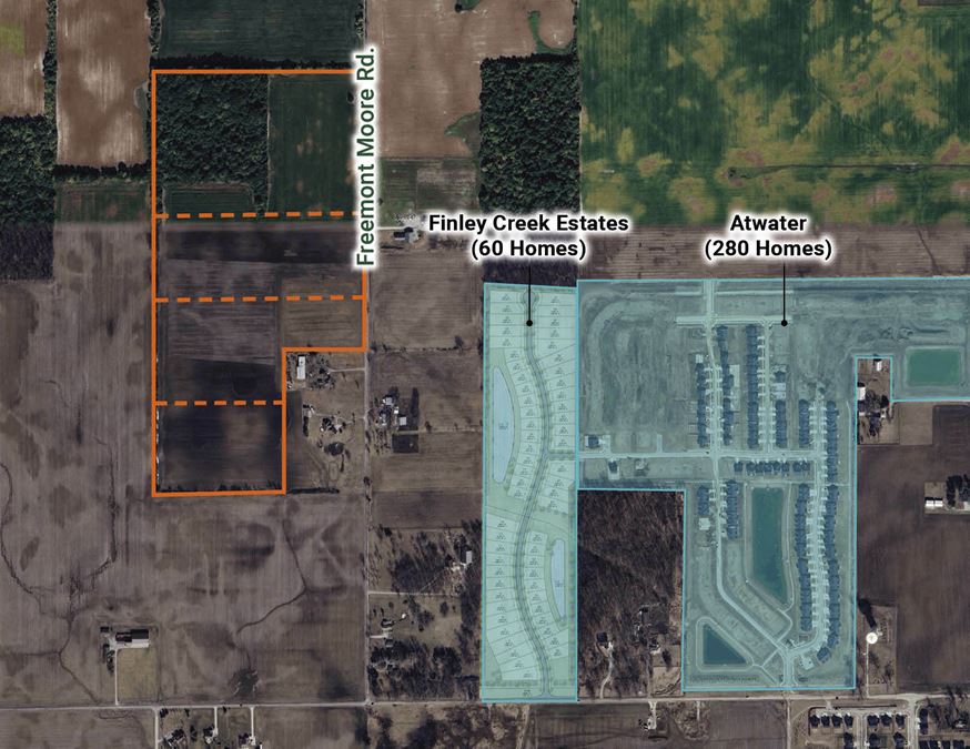 70.17 acres on Freemont Moore Road in Westfield