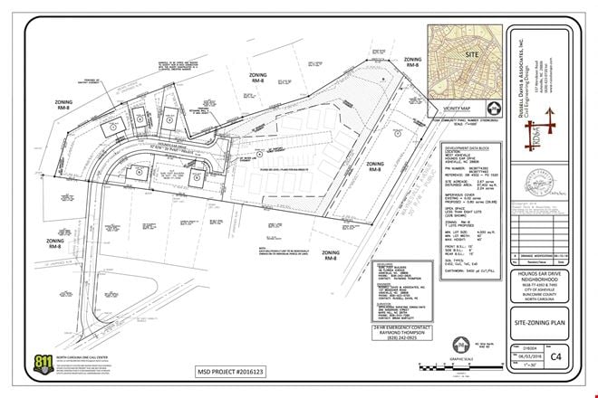 West Asheville / Overlooking River Arts District Land for Multi-Family Development