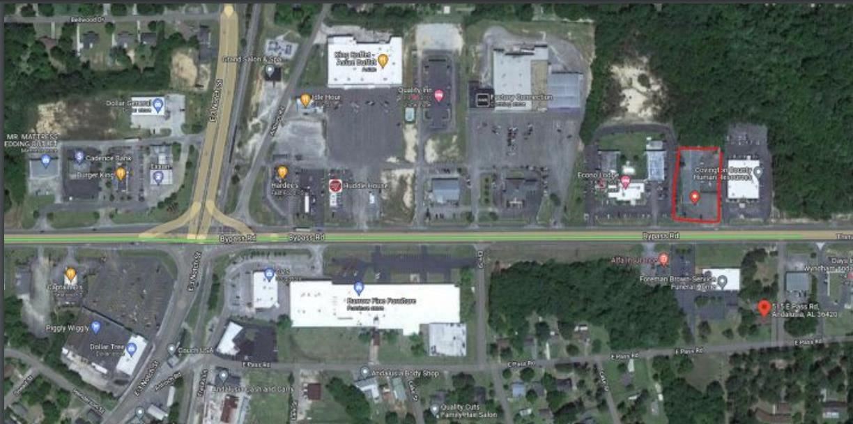 1509 M L King Jr Expy, Andalusia Retail Space For Lease