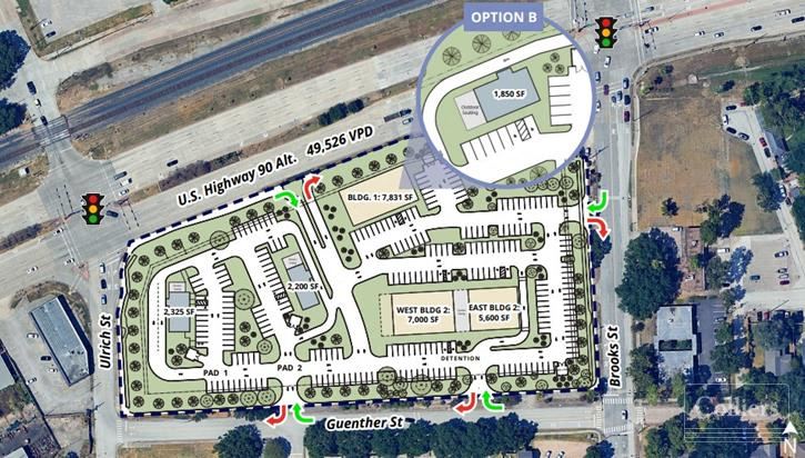 Pad Sites For Ground Lease/Sale | Multi-Tenant Retail (Divisible)