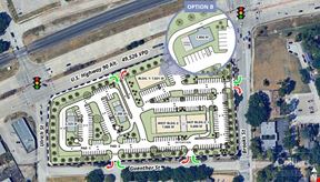 Pad Sites For Ground Lease/Sale | Multi-Tenant Retail (Divisible)