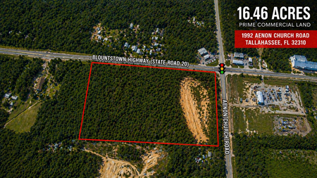 VacantLand space for Sale at 1992 Aenon Church Road in Tallahassee