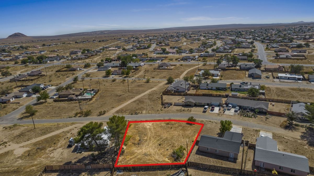 ±0.31 Acres of Level Land in California City