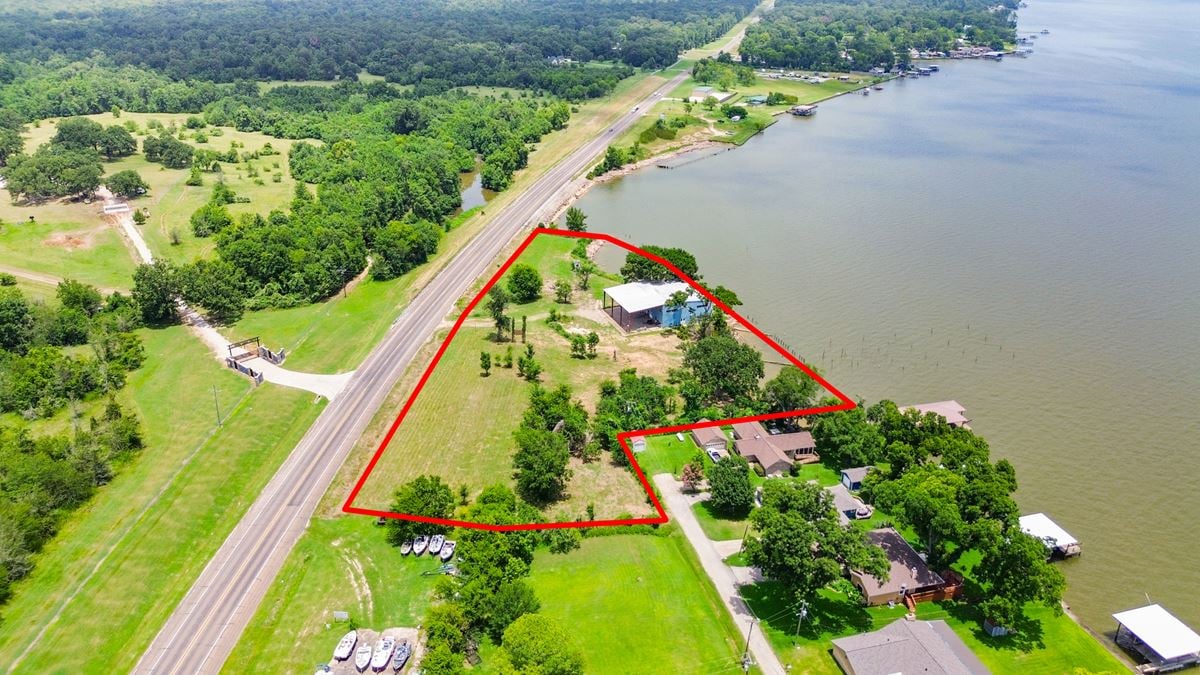 Waterfront Opportunity – 3.837 Acres on Lake Livingston with Hwy 190 Frontage