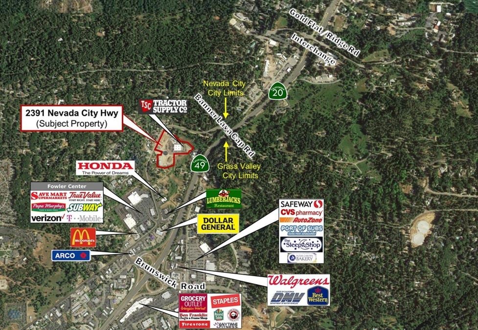 Commercial Lots at "Tractor Supply" Center