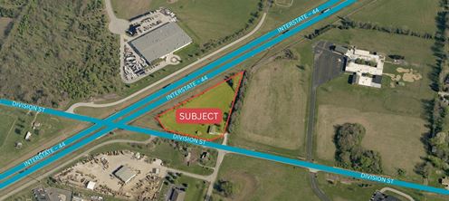 REDUCED - 4 ACRES ON I-44 & DIVISION