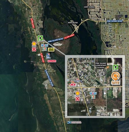 VacantLand space for Rent at 5100-5120 Pine Island Road in Bokeelia