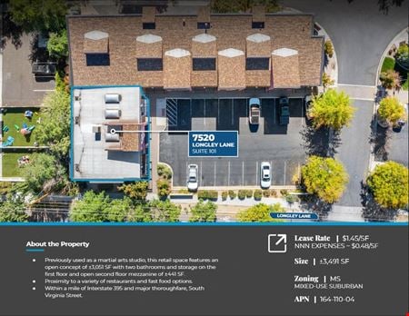 Retail space for Rent at 7520 Longley Ln Suite 101 in Reno