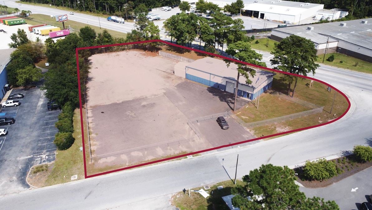 For Lease | Warehouse and Laydown Yard | IOS