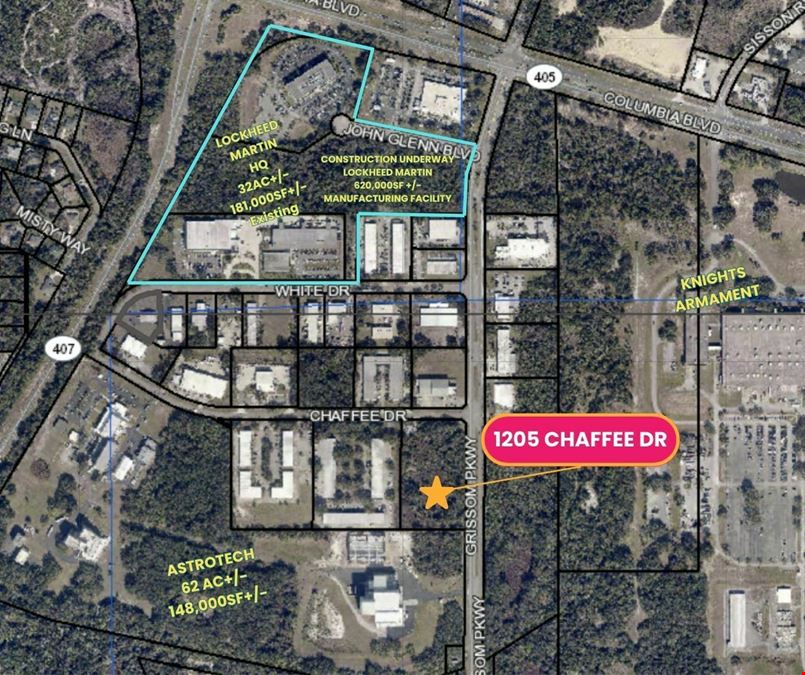 Prime Vacant Industrial Land For Sale in the Heart of the Space Coast