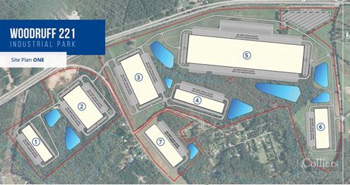 ±330-Acre Industrial Tract in Woodruff, SC