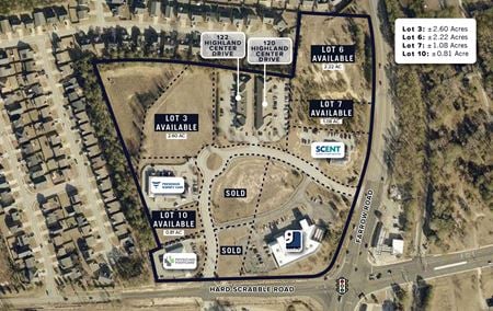 VacantLand space for Sale at Highland Center Drive Lots in Columbia