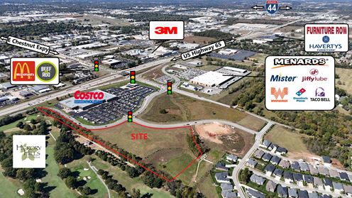 FOR SALE: 2.99-11.53 AC. Lots by Costco