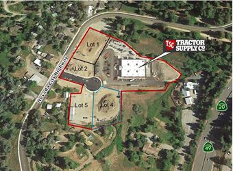 Commercial Lots at "Tractor Supply" Center