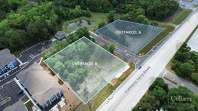 Two ±1.45 Acre Outparcels Available on Clements Ferry Road