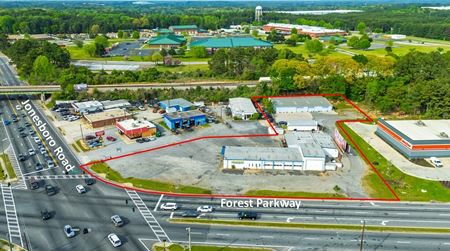 Retail space for Sale at 5158 Jonesboro Rd & 1270 Forest Pkwy in Morrow