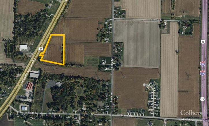 8.48 Acres | C-2 Shovel Ready | Bay City, MI