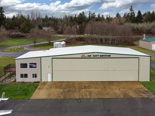 Port Townsend Airport Hangar, Pilots Lounge, and Shop 