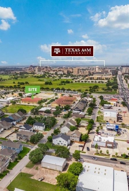 Photo of commercial space at 112-114 Live Oak Street in College Station