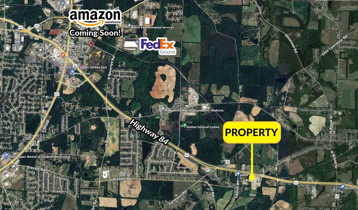 Prime Multi-Building Industrial Site - Hwy 84