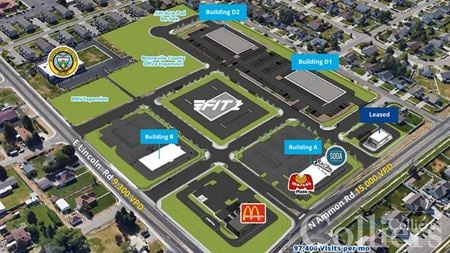 Retail space for Rent at Intersection of Ammon & Lincoln Road in Idaho Falls