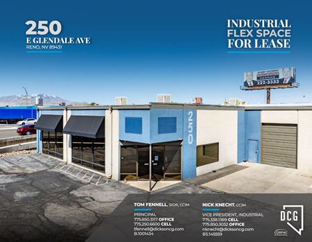 Photo of commercial space at 250 E Glendale Ave in Sparks