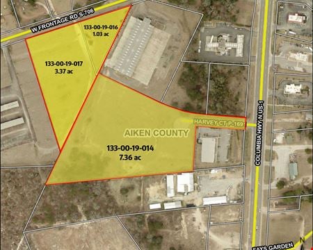 Photo of commercial space at 11.76 +/- acres - Harvey Court & W Frontage Rd in Aiken