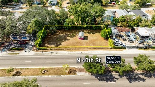 Pad-Ready Commercial Lot Near USF & Busch Gardens