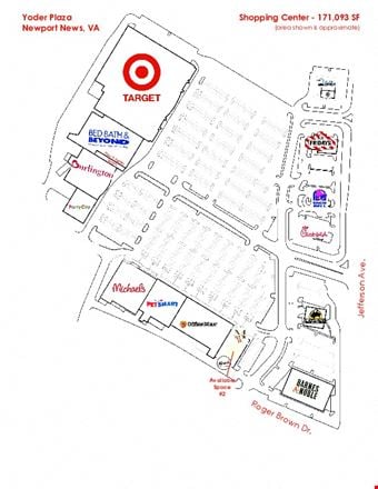 Retail space for Rent at 12140-12146 Jefferson Avenue in Newport News