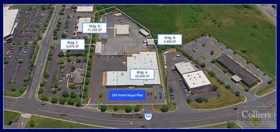 Industrial Building with IOS Near I-81 & I-66