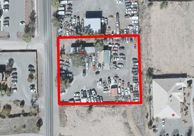 Commercial Lot with Metal Building