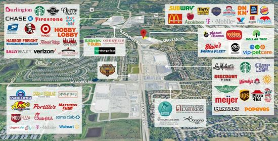 Outparcel Land For Sale - 615 South Randall Rd.